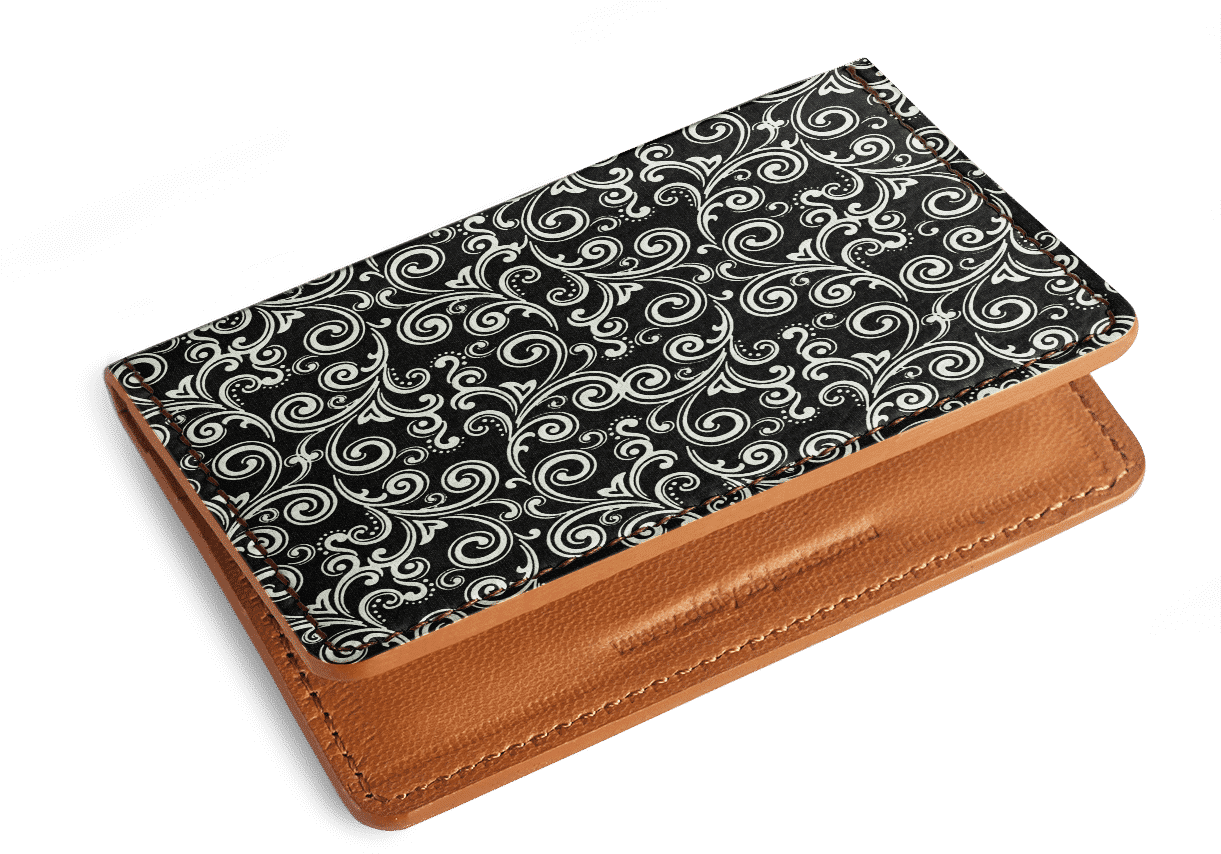 Dailyobjects Tribal Feathers Grey Card Wallet - Wallet (800x800), Png Download