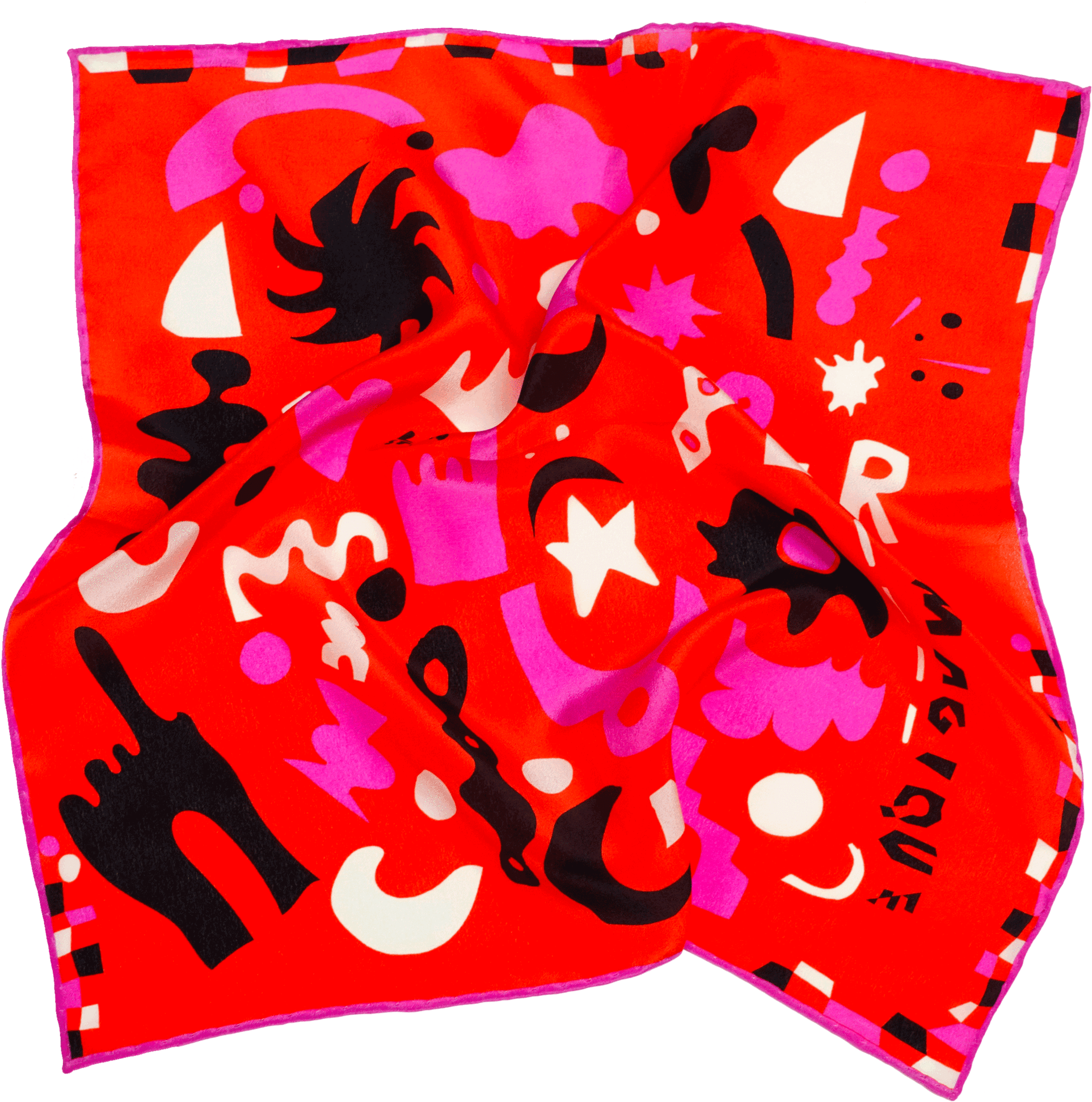 Sac Macique Fuchsia - Cushion (2048x2048), Png Download