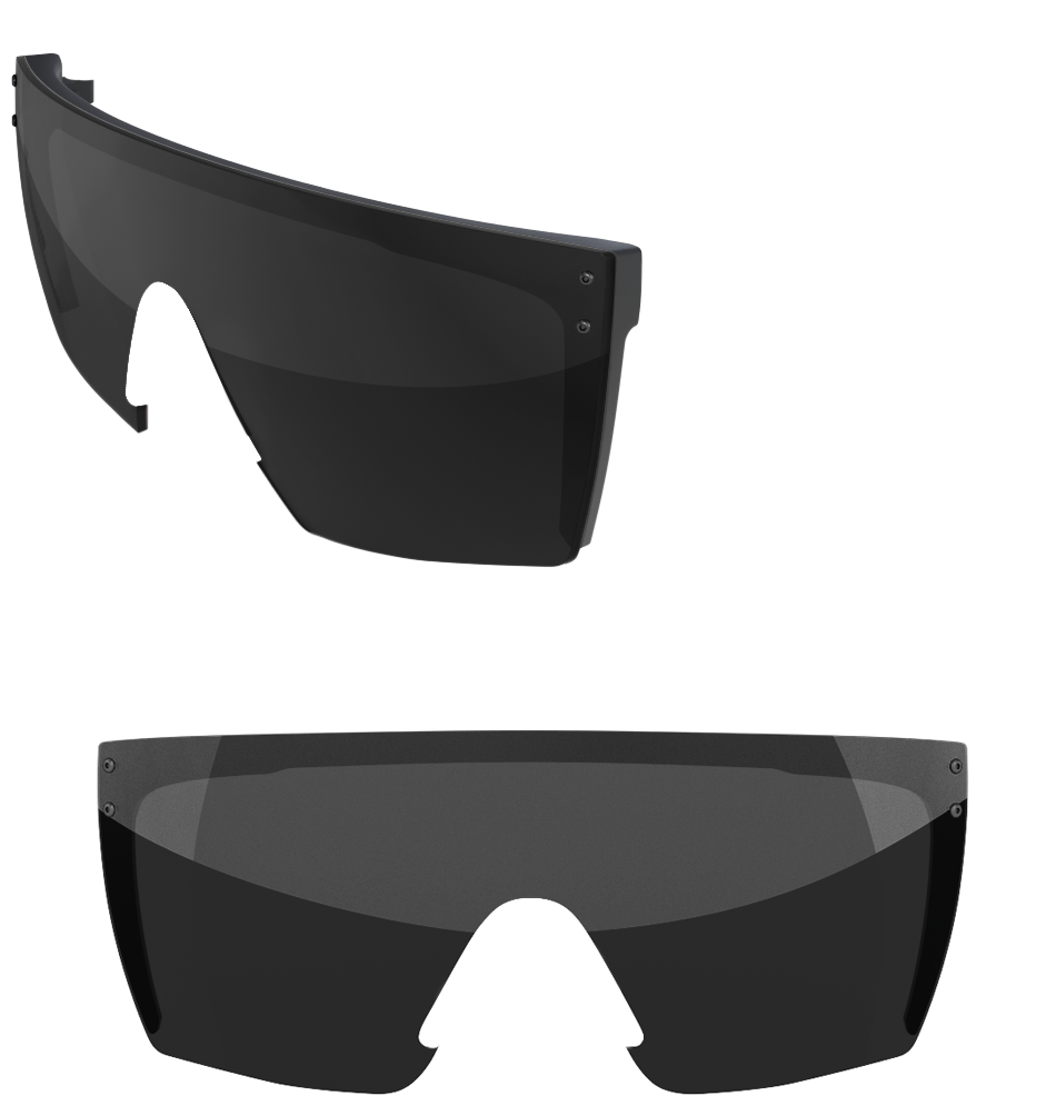 Lazer Face - Glass (950x995), Png Download