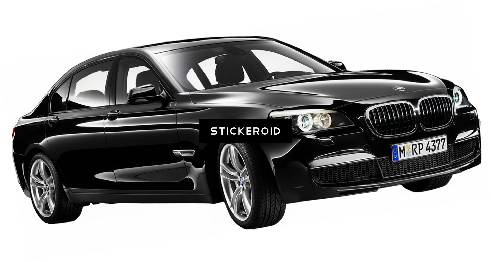Bmw - Bmw 7 Series 2010 (1911x1022), Png Download