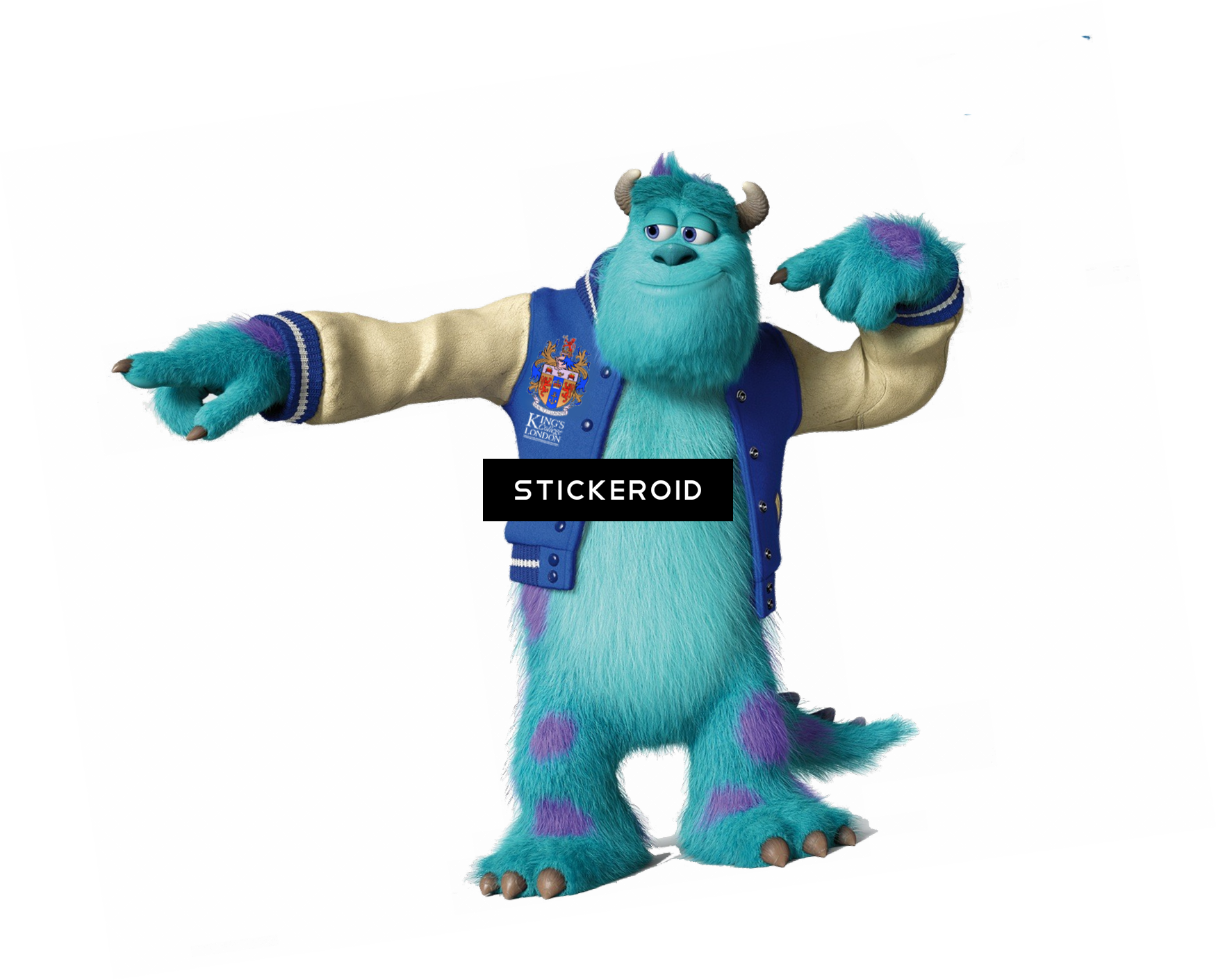 جامعة مونستر Png Pic جامعة الوحوش - Sully Monsters Inc Pose (1750x1410), Png Download