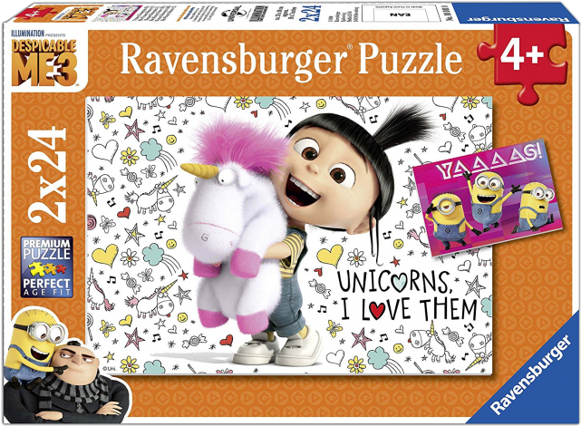 Despicable Me - Agnes Minions Puzzle (640x640), Png Download