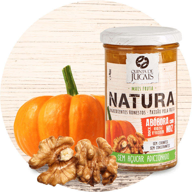 Natura Pumpkin With Walnut Jam - Doce De Abobora Com Noz (1000x1000), Png Download