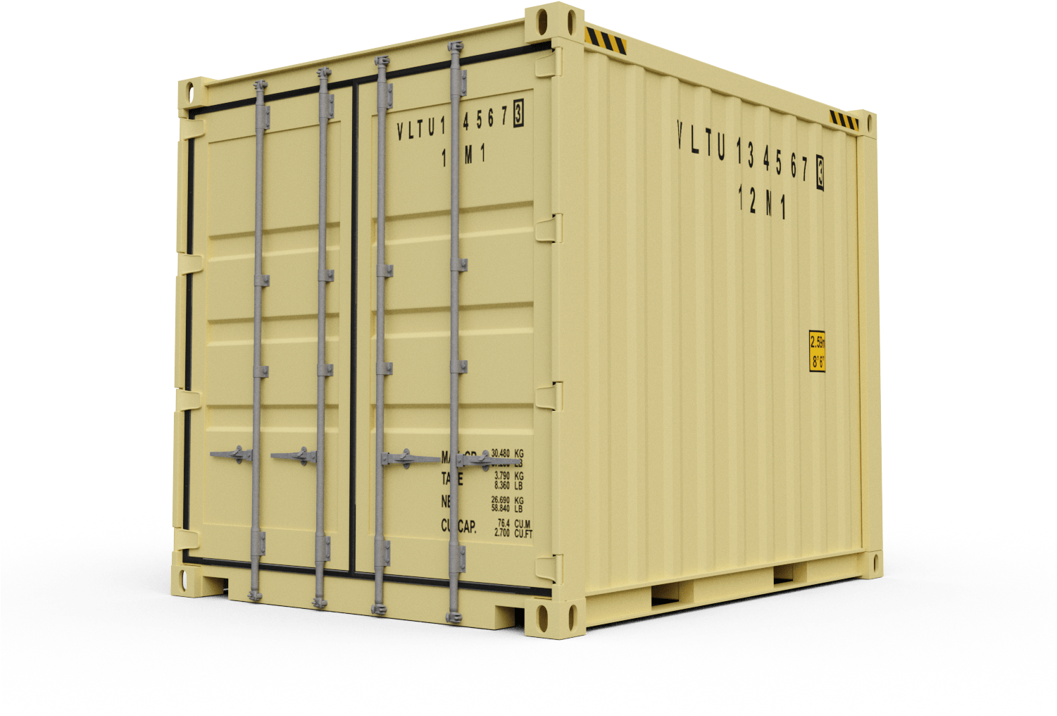 $3,400 - $3,950 - Intermodal Container (1500x1125), Png Download
