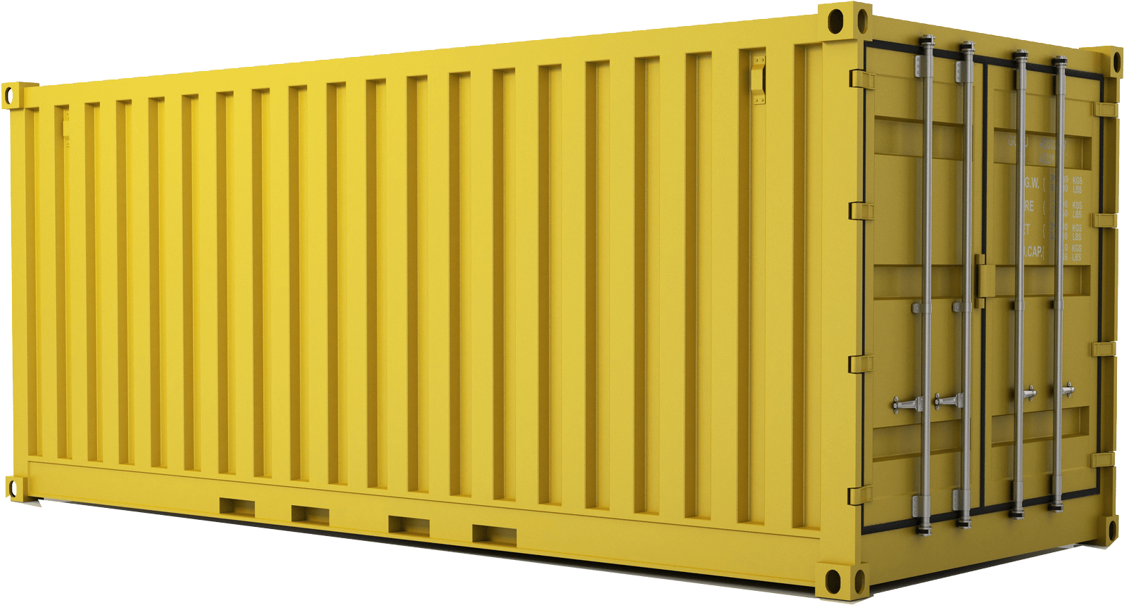 Storage Container Sizing Options - Shipping Container Png (1672x997), Png Download