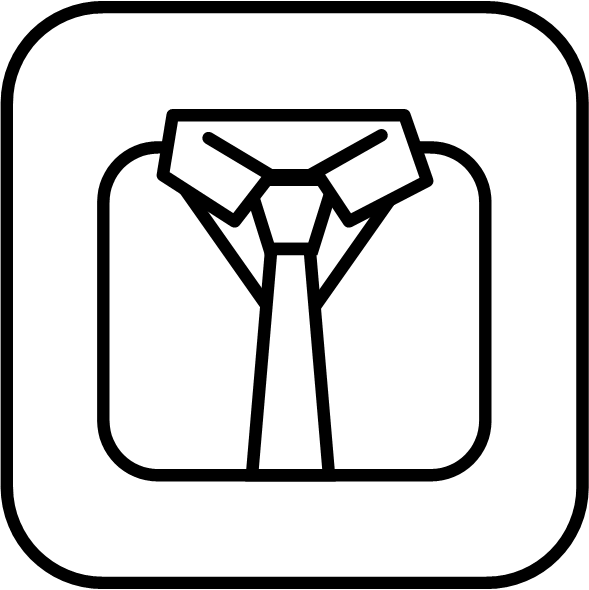 Uniform - School Uniform Clipart Black And White (589x590), Png Download