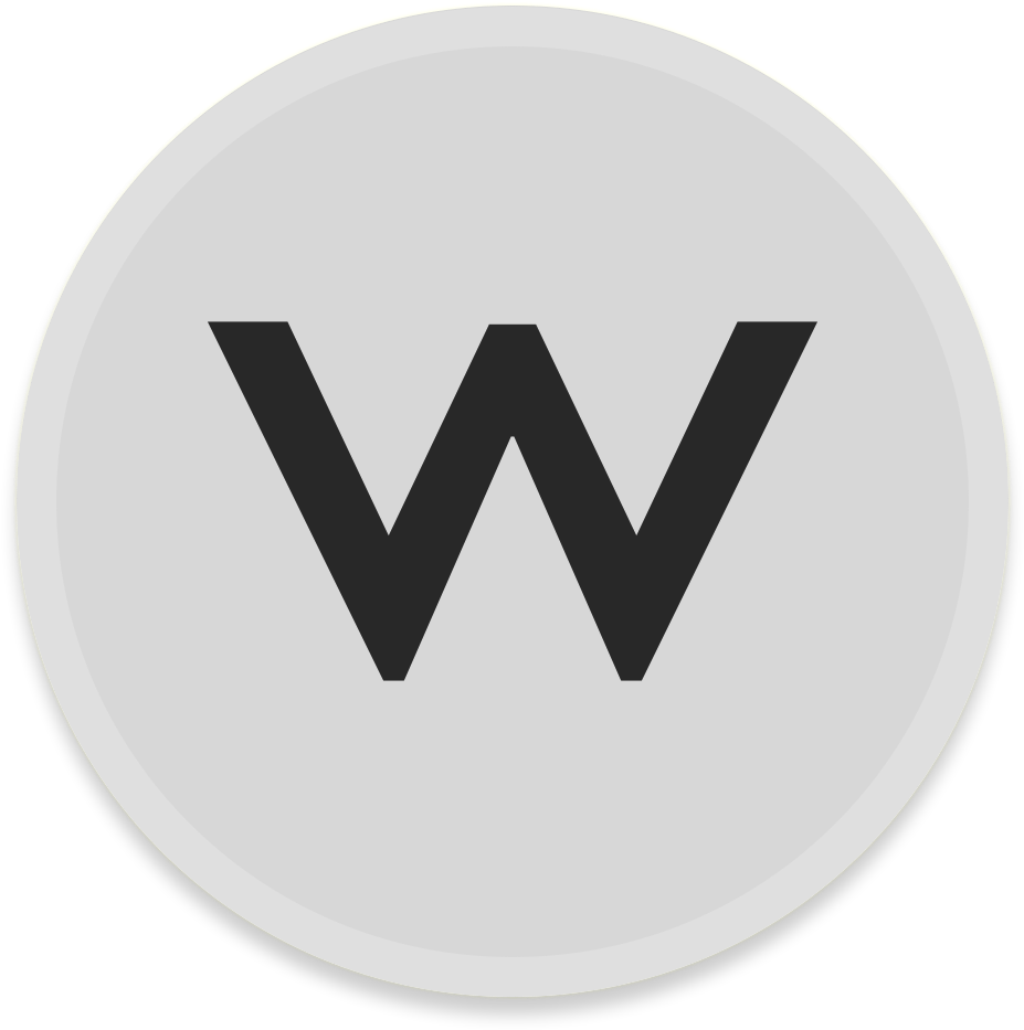 Download Png Ico Icns - Logo W Hotel Png (1024x1024), Png Download