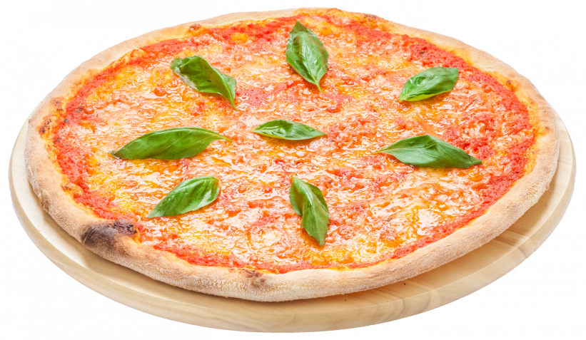 Margherita - Margherita Pizza Image Png (820x550), Png Download
