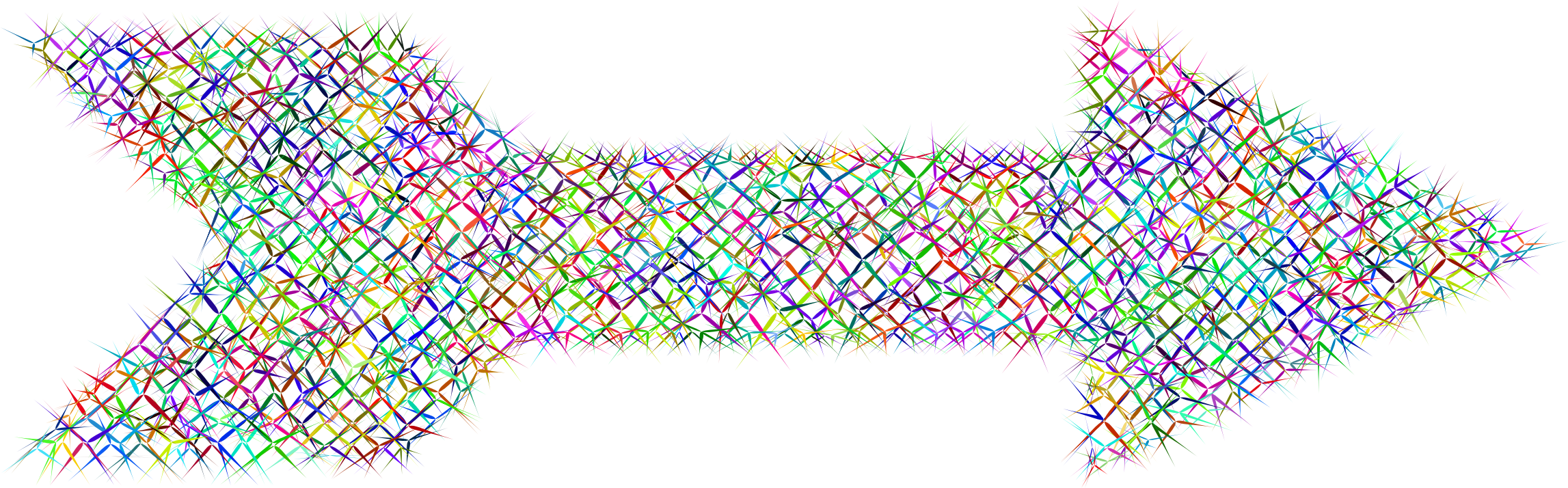 Thorns Pattern Png - Portable Network Graphics (2294x714), Png Download