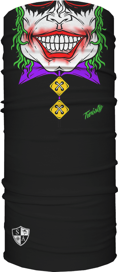Home / Shop / Build Your Pack Options / Sp Build Your - Vaderunlimited Twisty Jester Joker Fleece Face Shield (1000x1000), Png Download