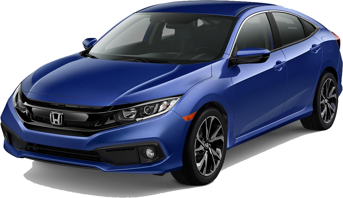 Sport - Honda Civic 2019 (1400x788), Png Download
