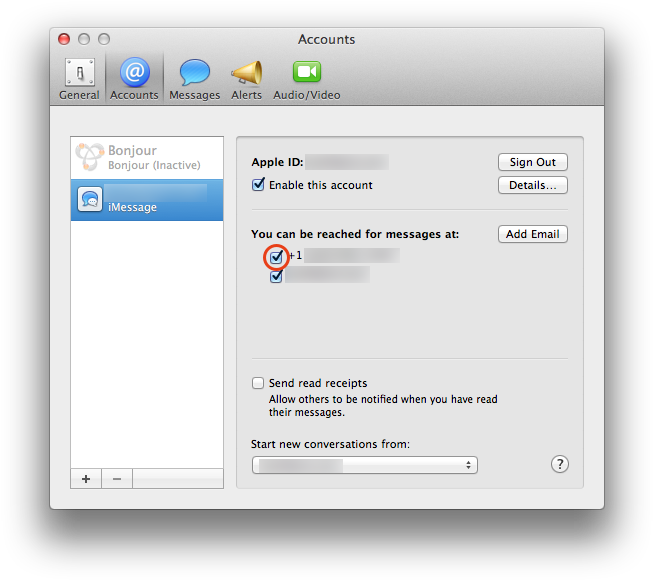Remove Number From Messages App - Messages On Imac (668x595), Png Download
