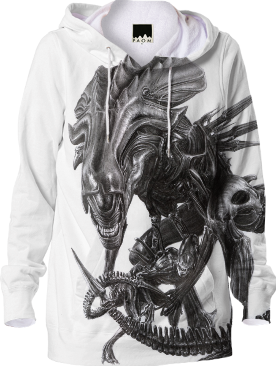 00 Design By Genmokai - Alien Movie The Queen (902x1196), Png Download