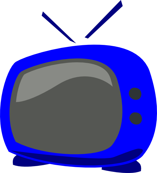 Download Image Black And White Download Png Clip Art - Tv Box Clip Art (540x597), Png Download