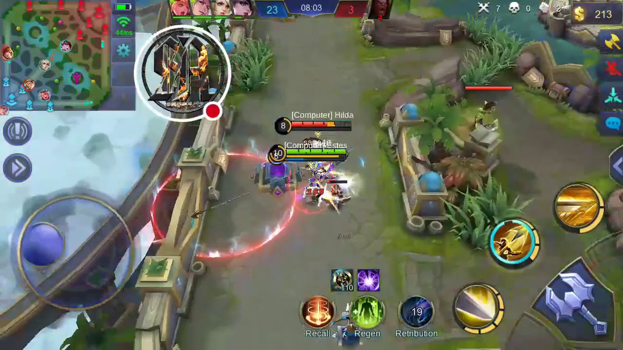 Streaming Mobile Legends - Pc Game (1280x720), Png Download