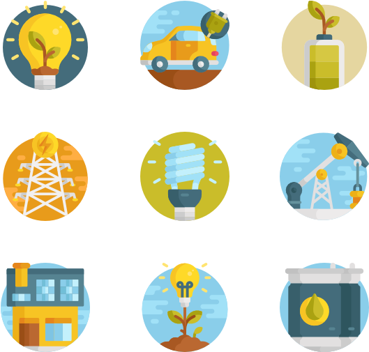 Download Renewable Energy - Illustration | Transparent PNG Download ...