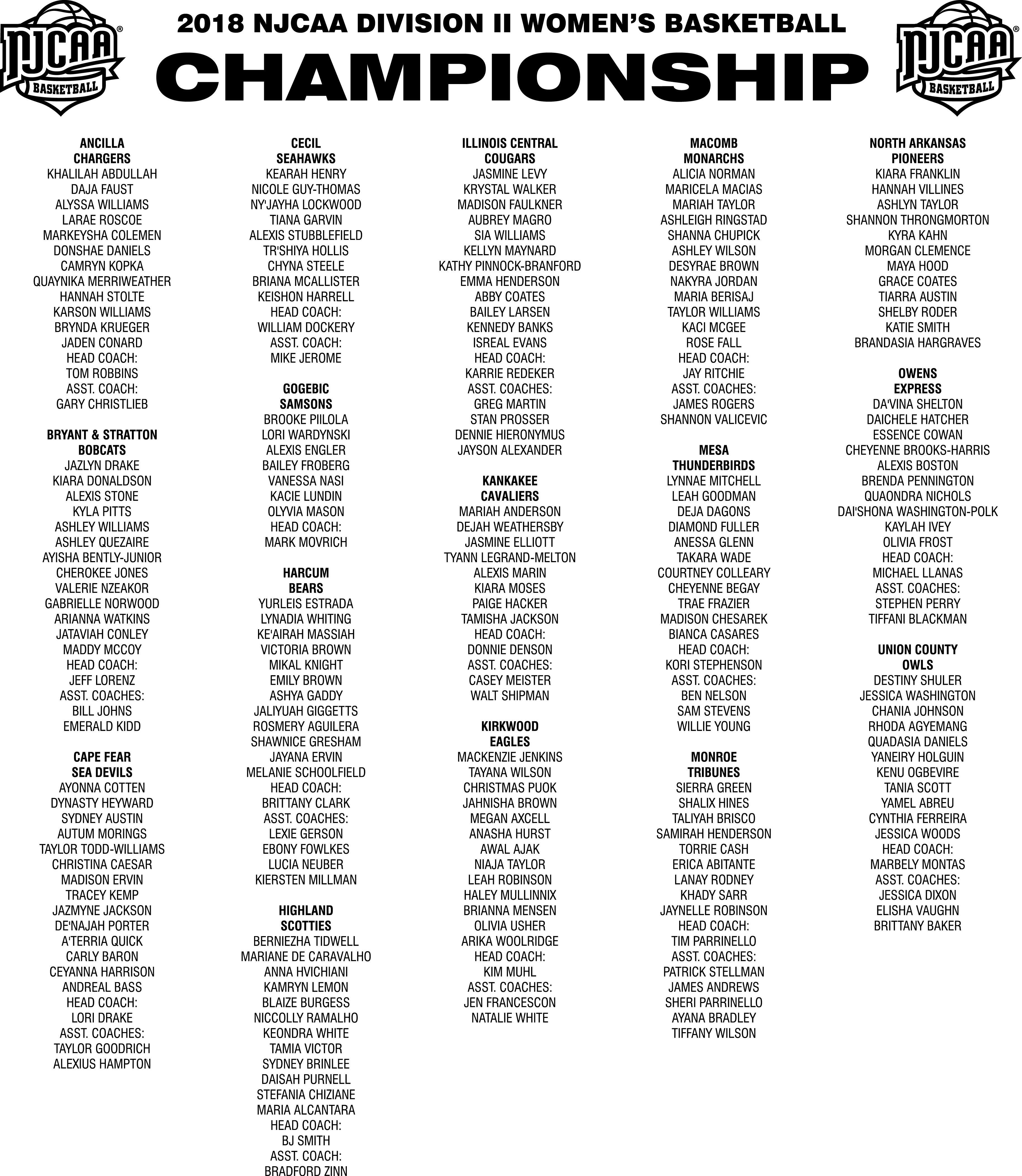 2018 Njcaa Women's Basketball Dii Championship Grey - Basketball (3660x4211), Png Download