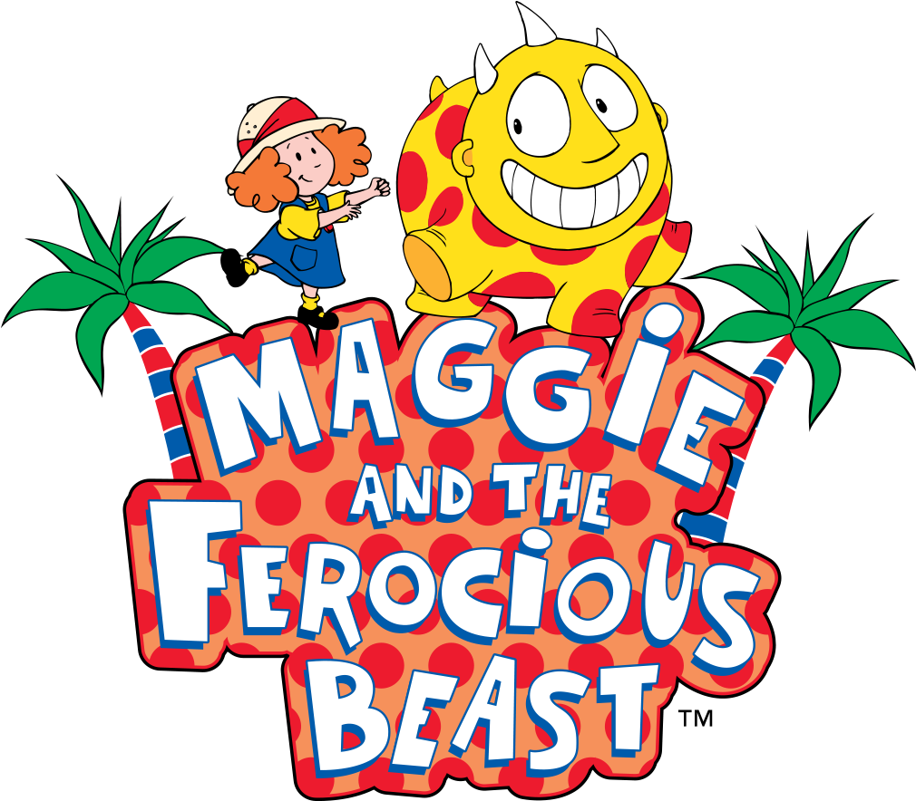 Maggie And The Feroc - Maggie And The Ferocious Beast Logo (1179x918), Png Download