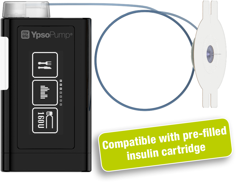 Mylife Ypsopump The Intuitive Insulin Pump System - Pumpa Mylife (942x768), Png Download