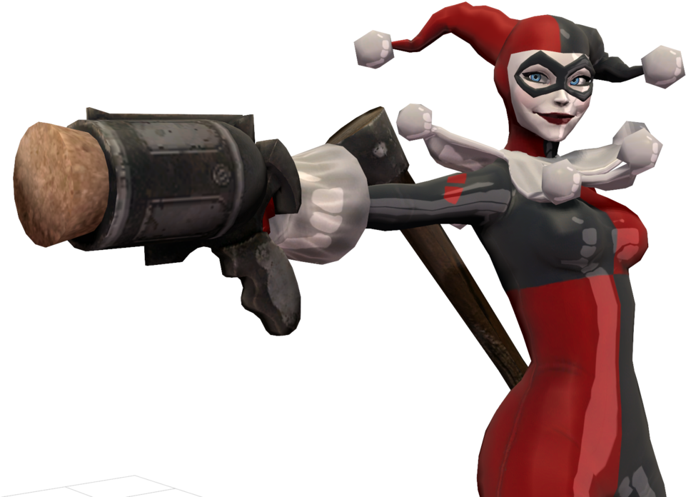 Mmd Default Harley Quinn Dl By Miilllka - Harley Quinn (982x814), Png Download