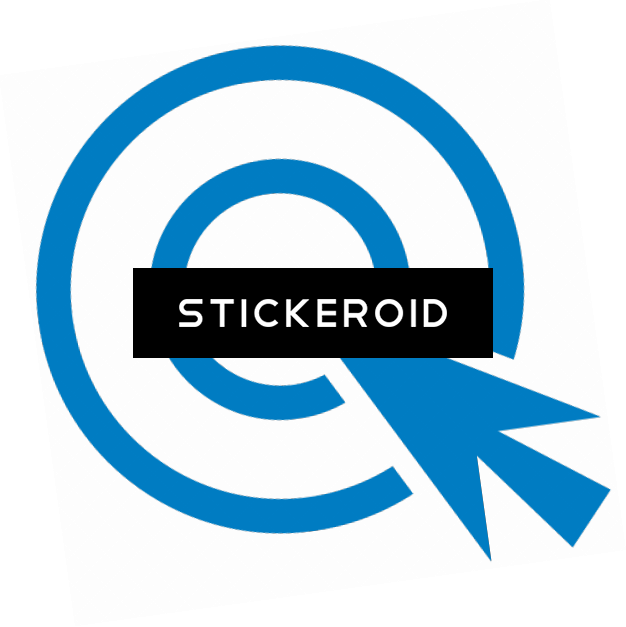 Click Arrow Target - Circle (626x627), Png Download