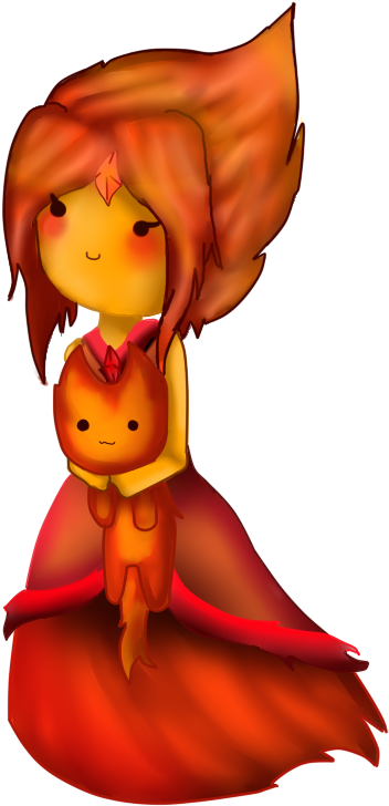 Princesa Flama Png - Dibujos De Princesa Flama (600x800), Png Download