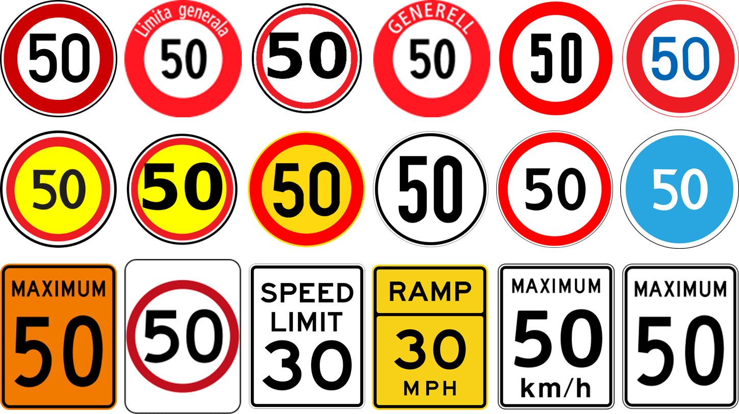 Speed Limit Signs - Japan Map Info Symbol R (1449x812), Png Download