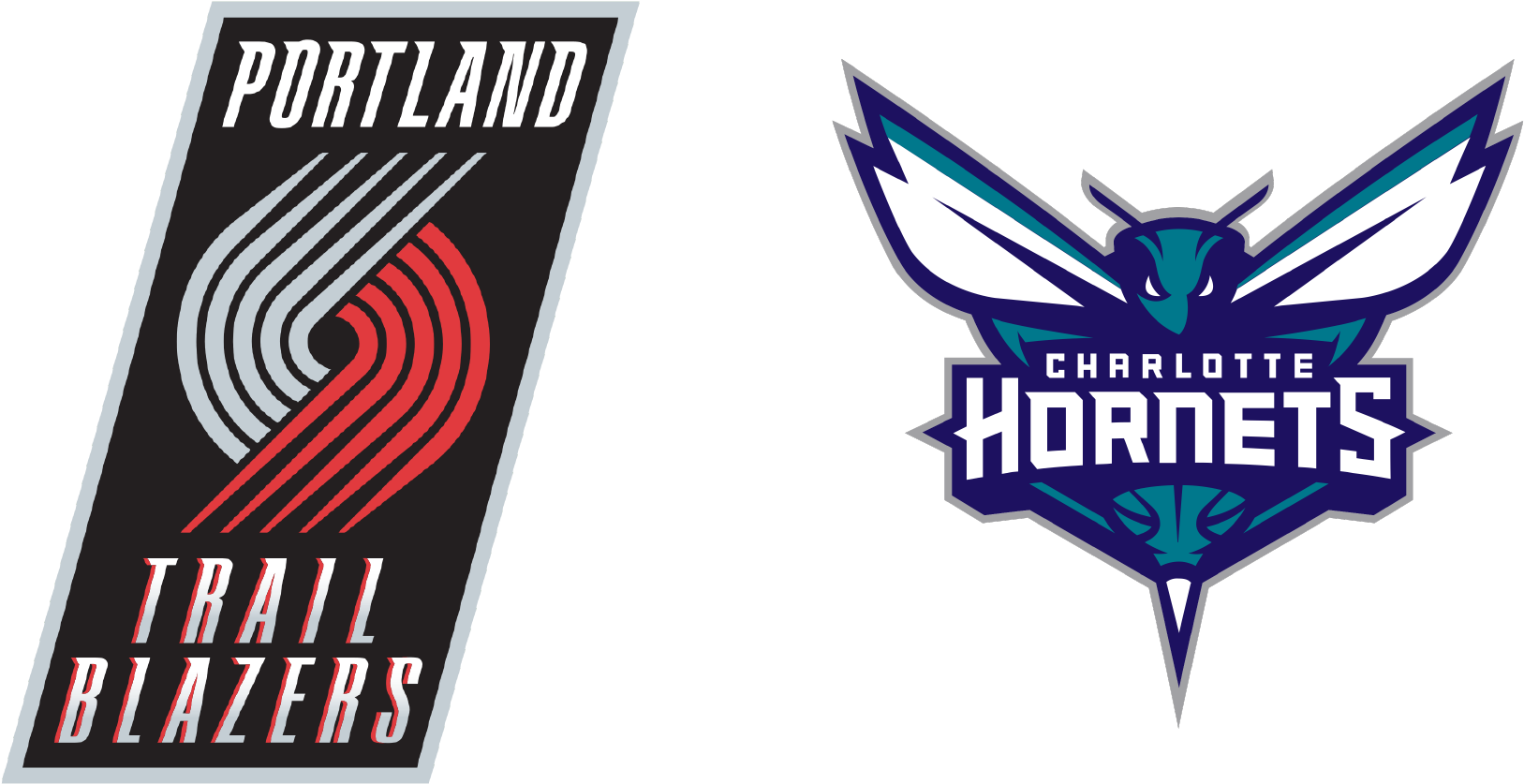 Trail Blazers V Hornets 01 - Portland Trail Blazers (1667x934), Png Download