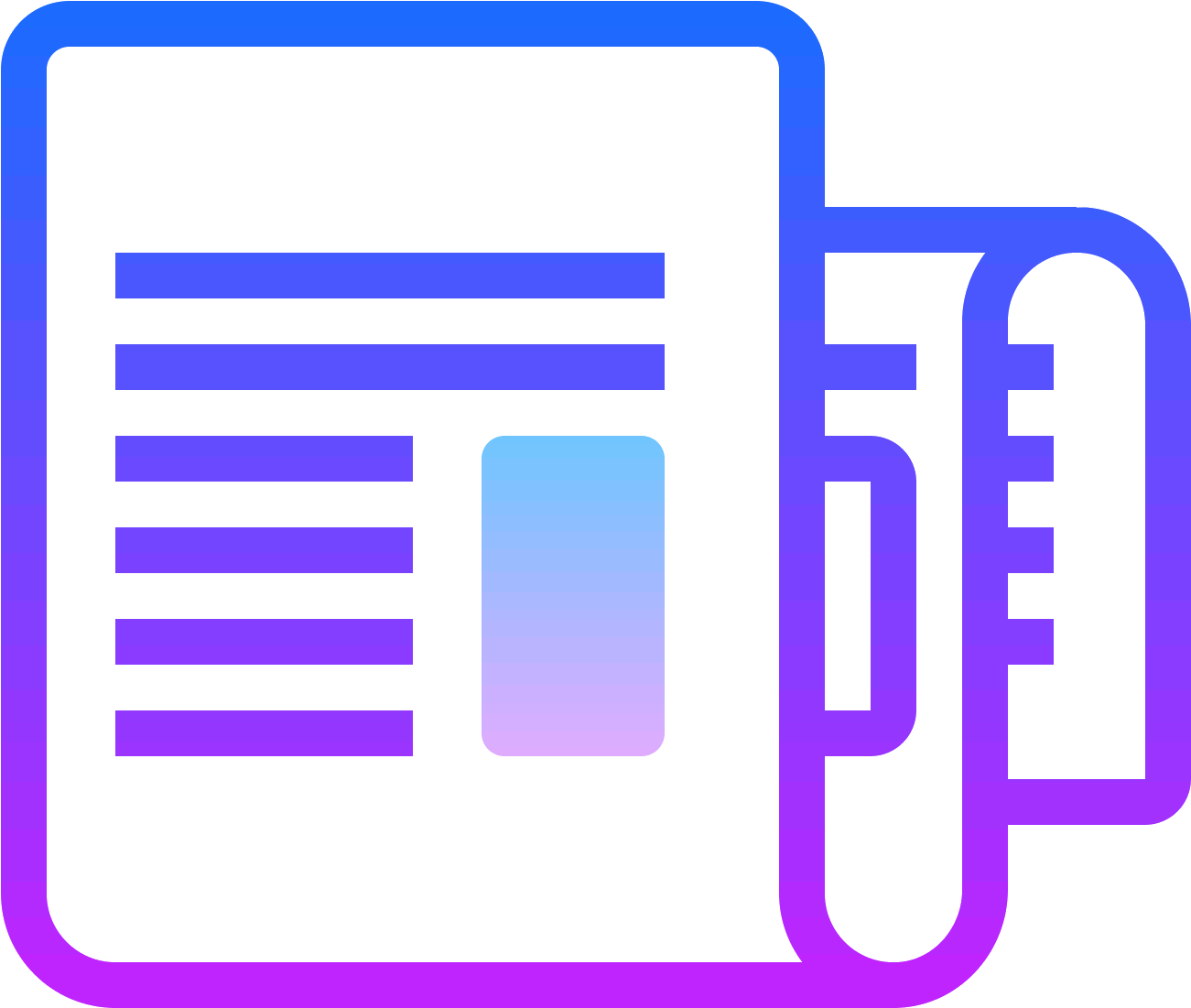 It Square With The Back End Folded Over Twice - News Icon (1600x1600), Png Download