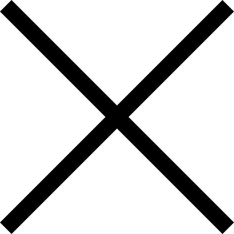 Close Thin Comments - Close X Icon Png (980x980), Png Download