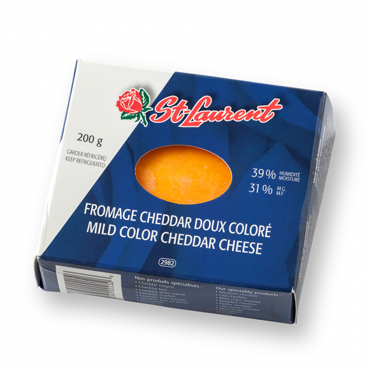 St-laurent Cheddar - Cheddar Cheese (750x750), Png Download