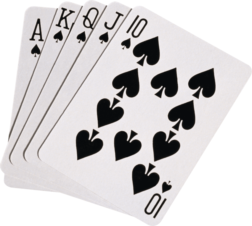 Poker Png - Playing Cards Clipart Png (851x764), Png Download