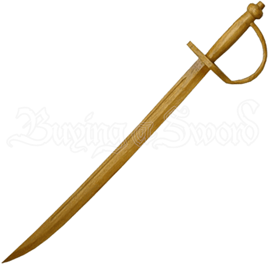 Wooden Pirate Sword - Wooden Cutlass (550x550), Png Download