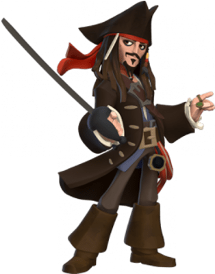 Jack Sparrow Clipart - Disney Infinity: Starter Set Nintendo Wii (400x400), Png Download