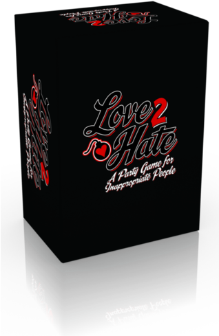 2015 12 30 1451494676 9076410 Love2hate1 - Love 2 Hate - Party Card Game (317x500), Png Download