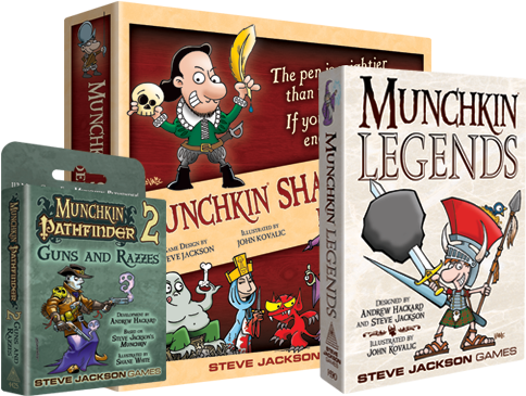Munchkin - Steve Jackson Games Munchkin: Shakespeare Deluxe (preorder) (499x379), Png Download