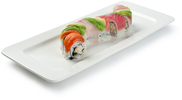 Rainbow Roll - Rainbow Shops (633x396), Png Download