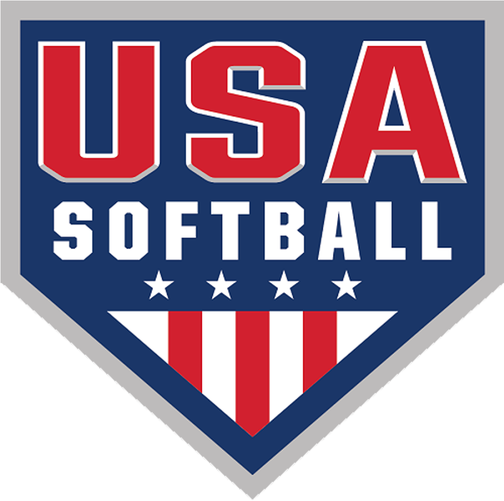 Softball Factory - Usa Softball Background (1000x1000), Png Download