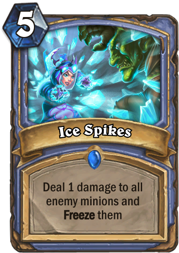 25 5 - Secret Hearthstone Mage Custom (400x543), Png Download