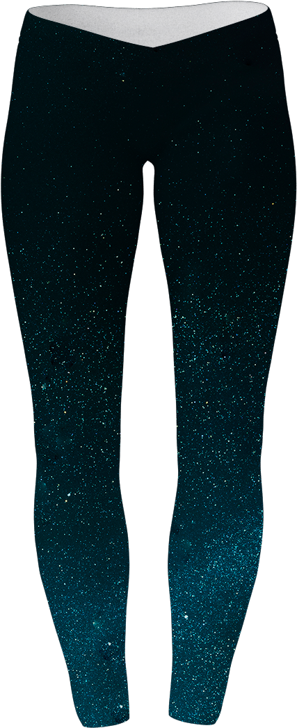 Night Stars Yoga Leggings - Leggings (935x1356), Png Download
