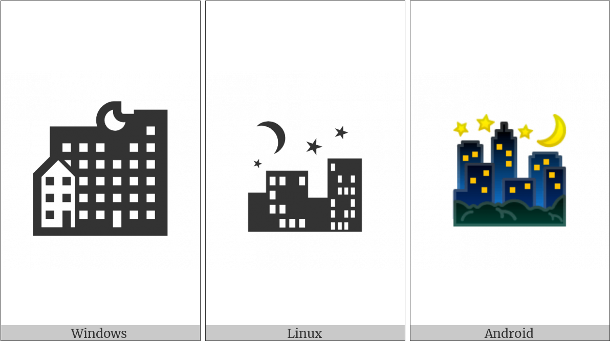 Night With Stars On Various Operating Systems - Graphic Design (1200x675), Png Download
