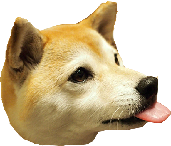 Shiba Dog's Head Messages Sticker-4 - Dog (618x618), Png Download