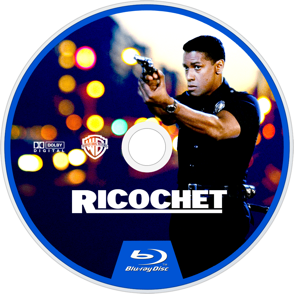 Ricochet Bluray Disc Image - Ricochet (1991) (1000x1000), Png Download