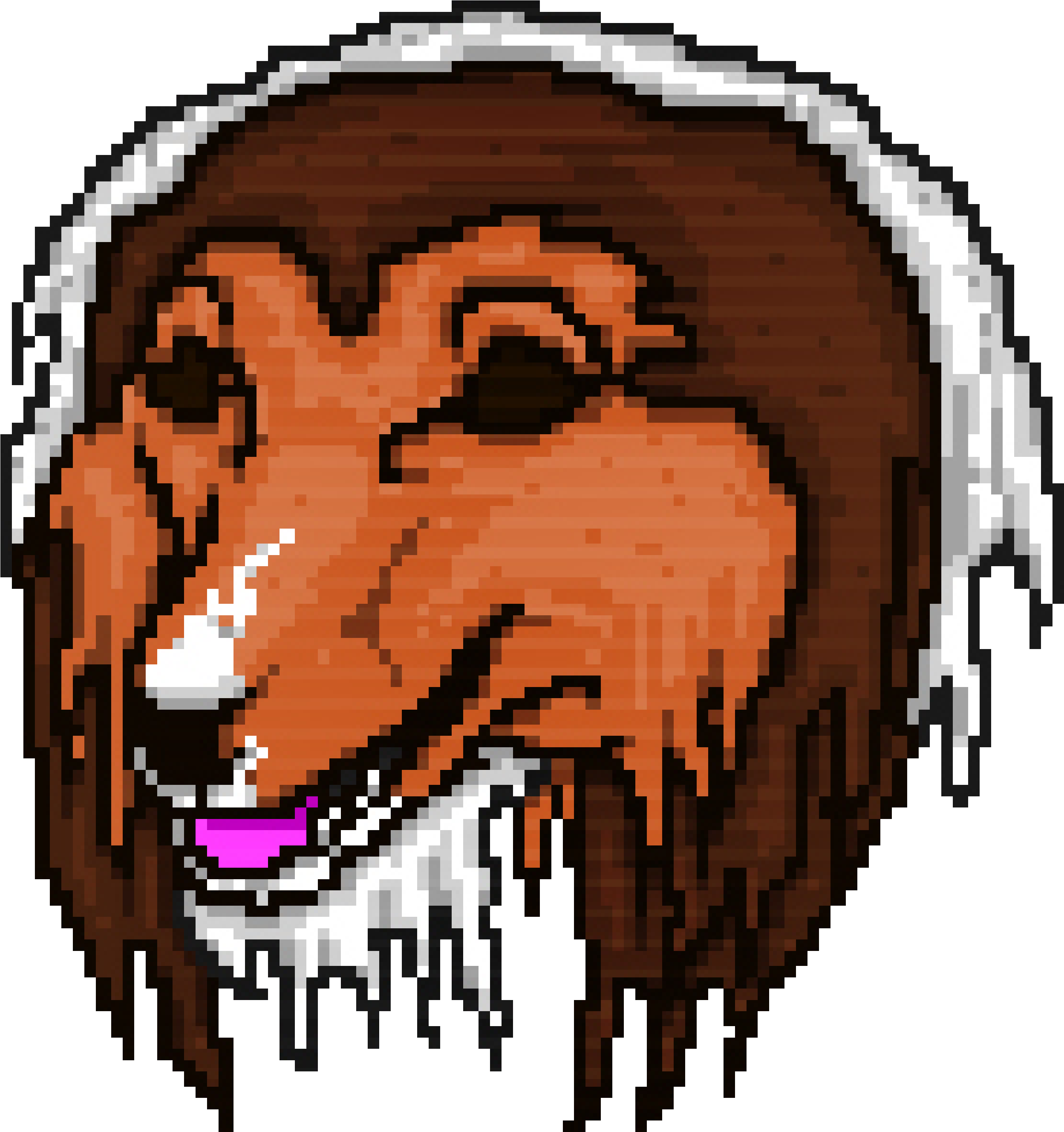 Animal - Dog - Hotline Miami Ted Mask (3000x3000), Png Download