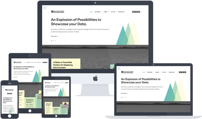 A Fully Responsive Layout And Design Built From The - Responsive Layout Design (780x480), Png Download