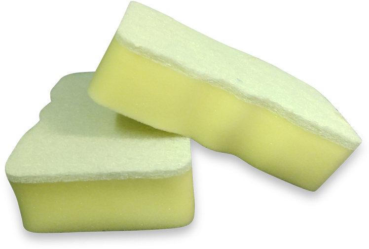 Bug Scrubber Sponge - Coconut Bar (811x936), Png Download