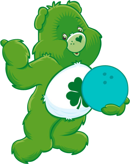 Care Bear Png Image Transparent - Green Care Bears Png (429x540), Png Download