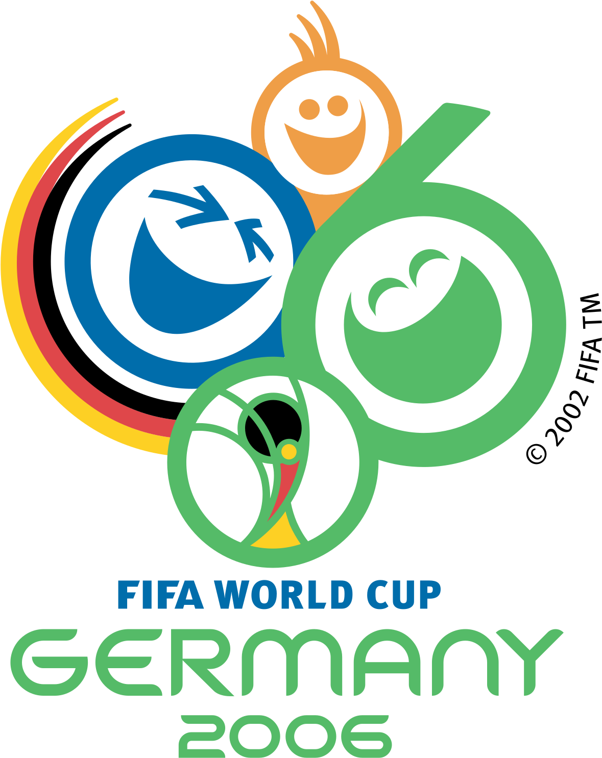 World Cup 2006 Logo - Fifa World Cup 2006 Logo (476x600), Png Download