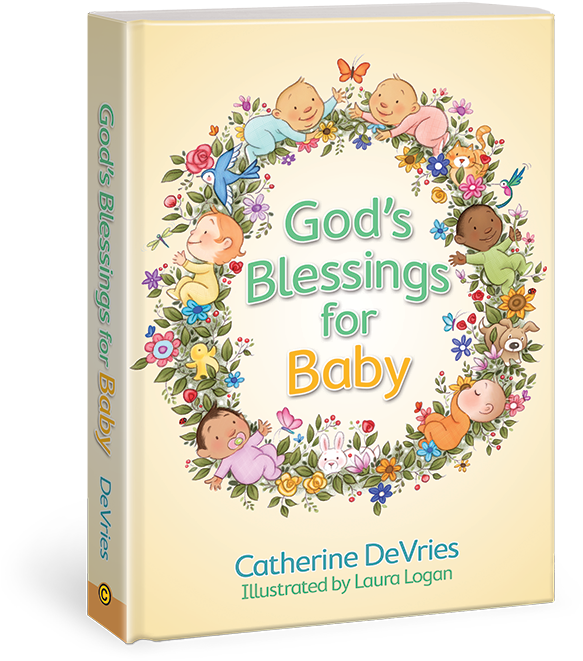 God's Blessing For - God's Blessings For Baby (600x740), Png Download