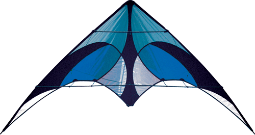 New Tech Techno Stunt Kite - Kite (500x265), Png Download